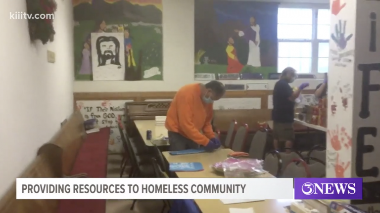 Providing Resources to the Homeless Communities